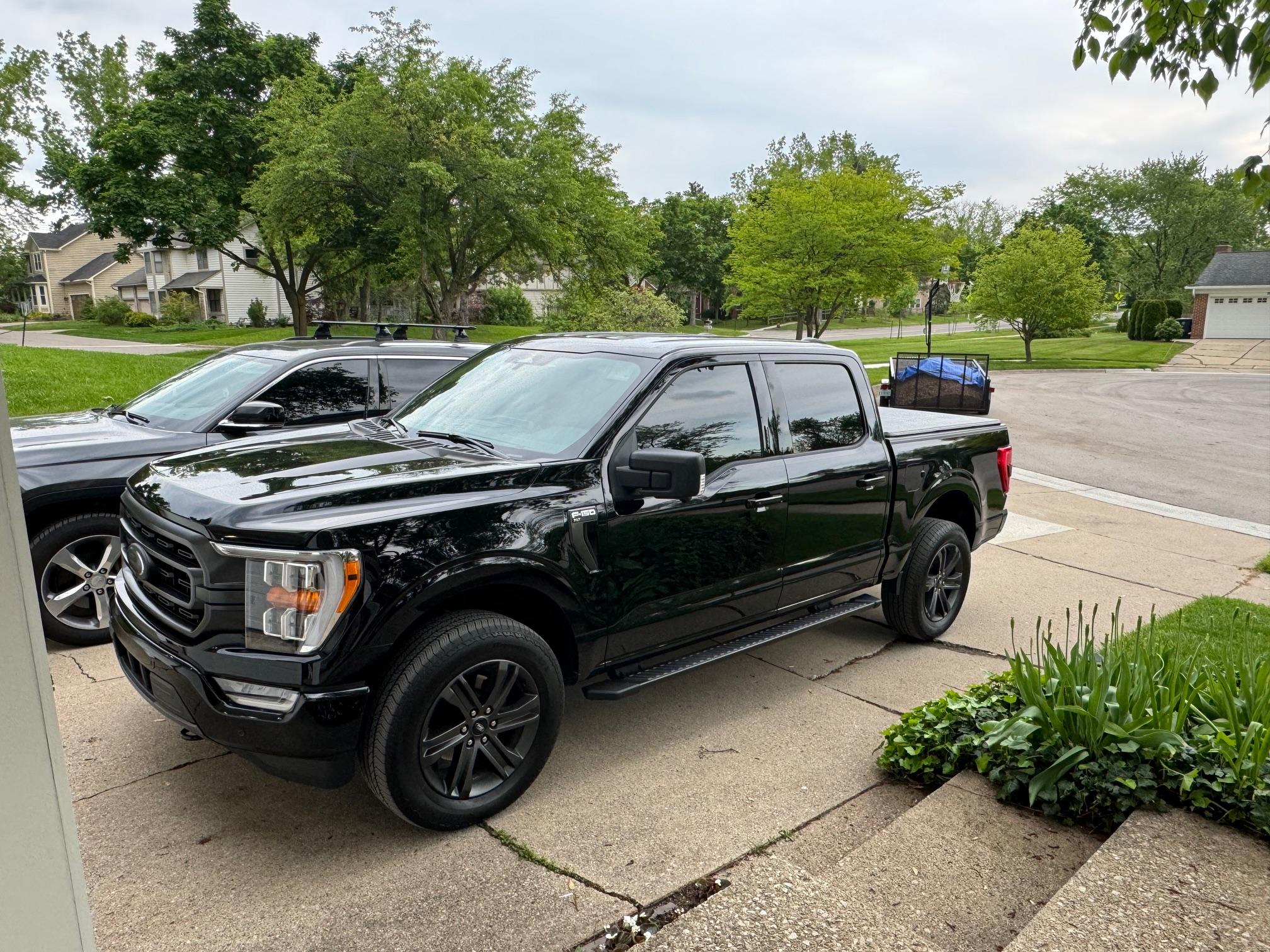 Eibach Pro-Truck Stage 2R Coilover Level Kit installed on 2023 F-150 ...