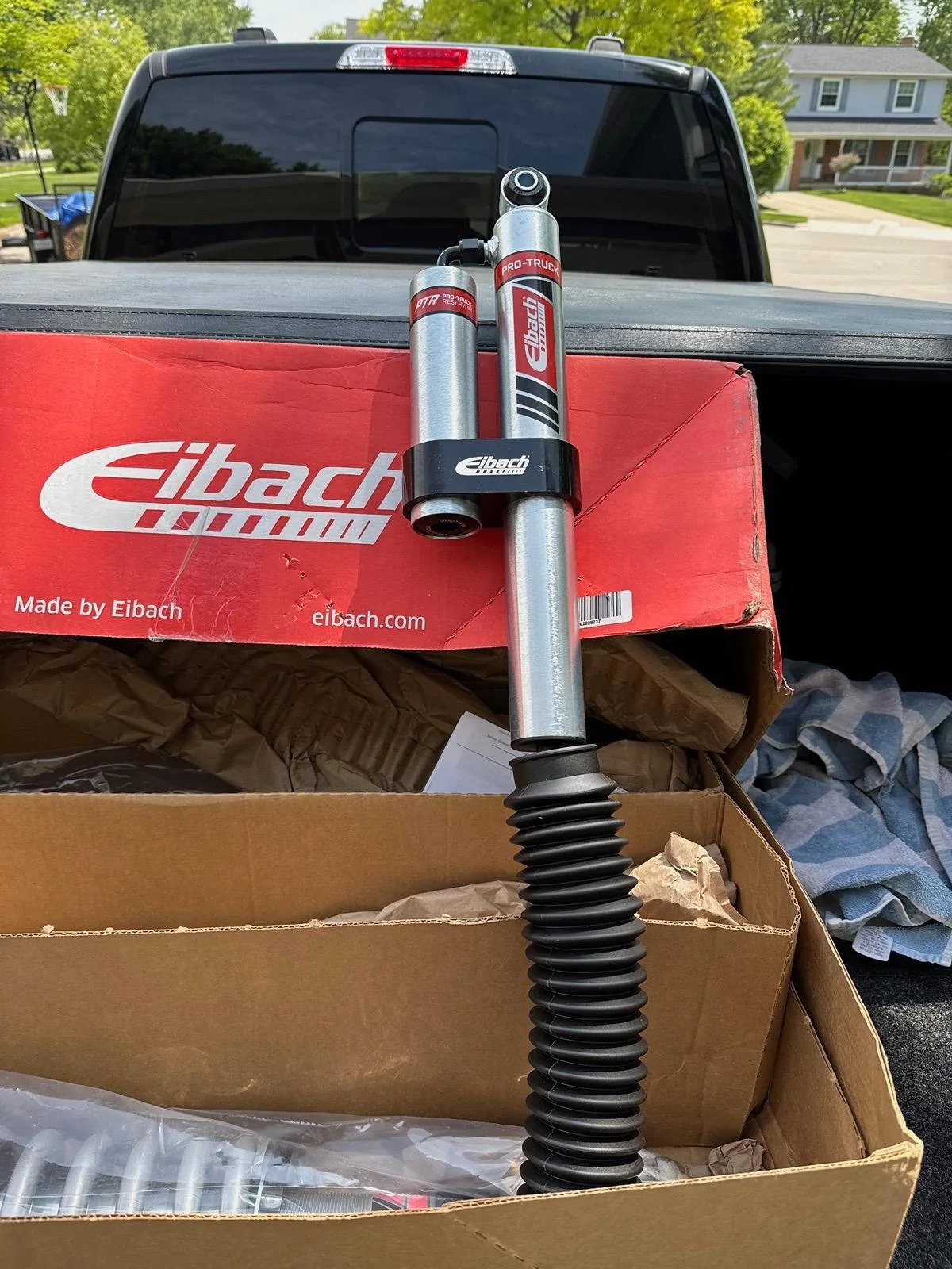 Eibach PRO-TRUCK Coilovers Ford F-150 21-23 3.5L V6 EcoBoost Super Crew 4WD (E86-35-035-01-22) main image 1