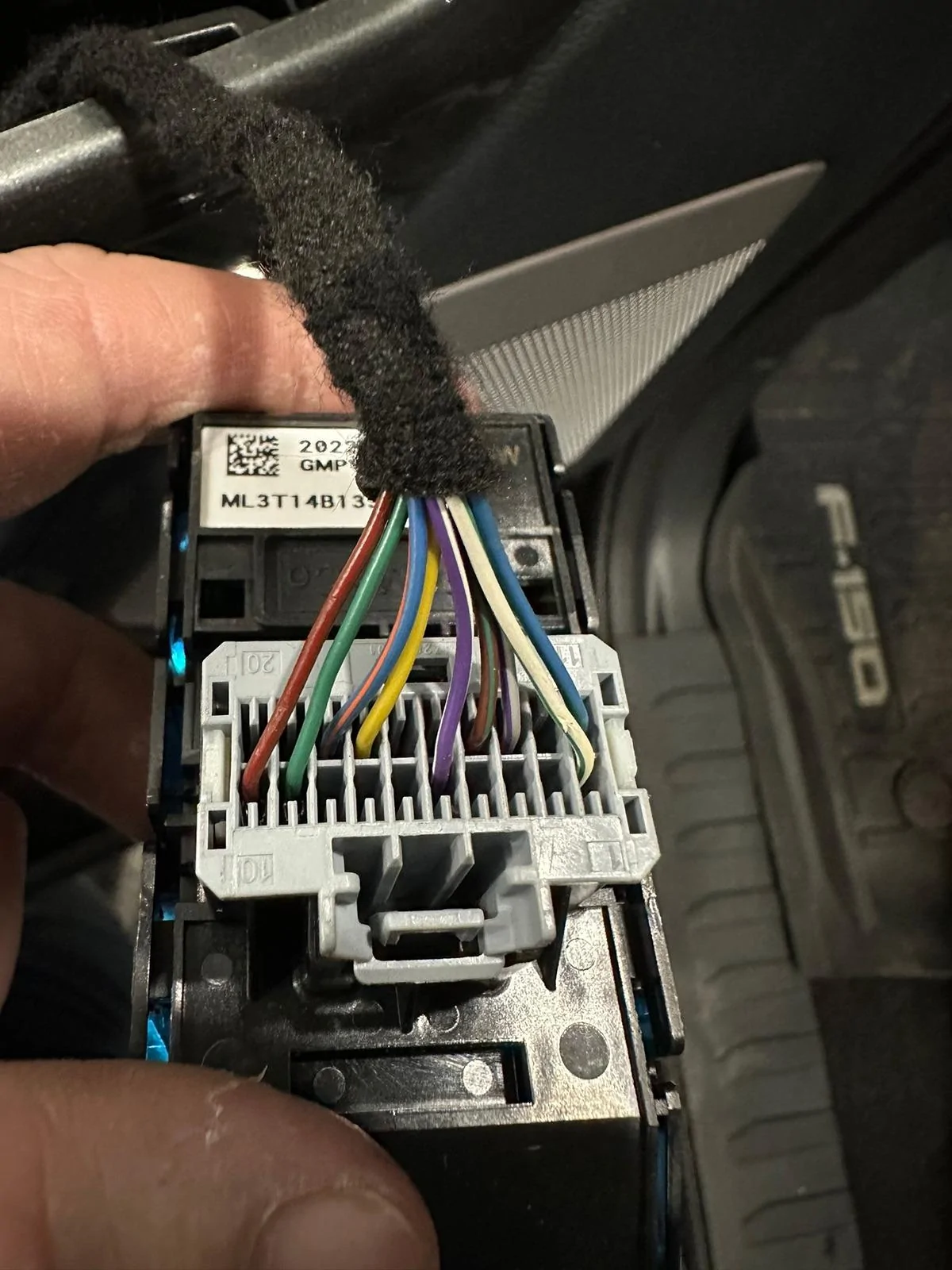 Tow Mirrors Wiring Harness | F150gen14 -- 2021+ Ford F-150, Tremor