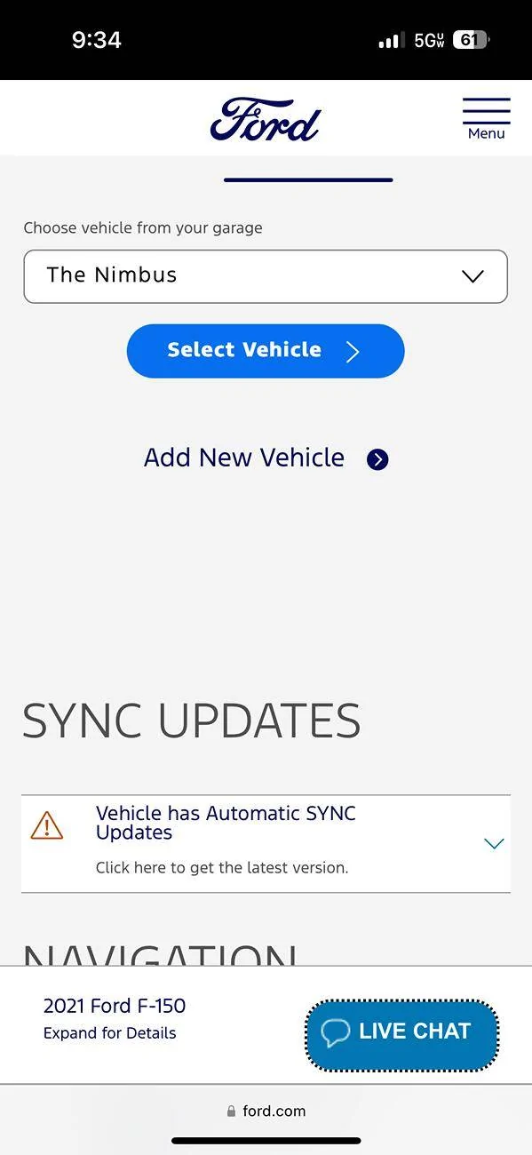 Vehicle Software Update History Now Available in Your Ford Account ...