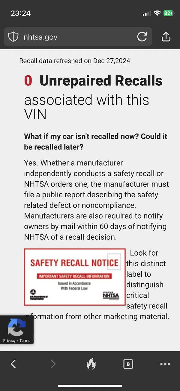 Recall 24E08 for catalytic converter inspection | F150gen14 -- 2021 ...