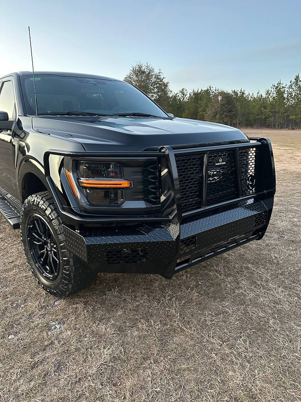 Hit a deer and got a bumper replacement Ranch Hand. | F150gen14 -- 2021 ...