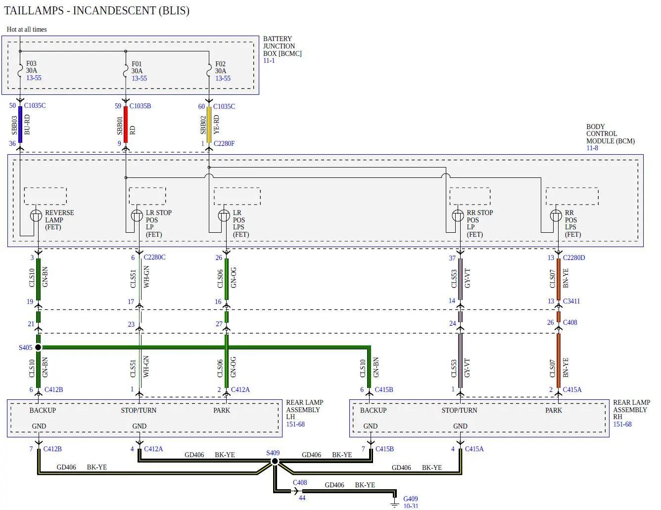 2024 F150 bliss tail lights wiring diagram? | F150gen14 -- 2021+ Ford F
