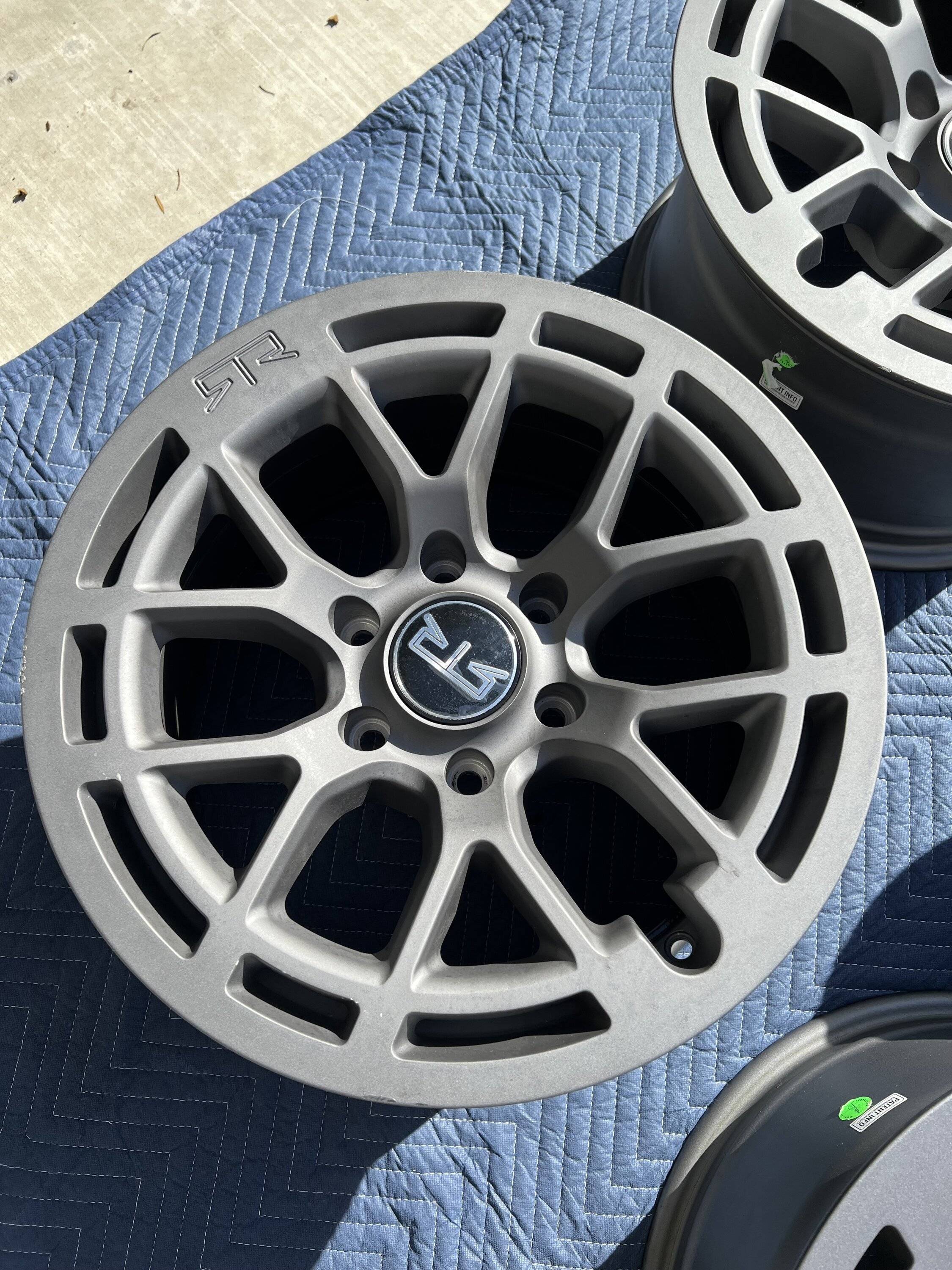 F150 Rtr Rims California - RTR Tech 6 17x9 Wheels Satin Charcoal - New with scratches ...