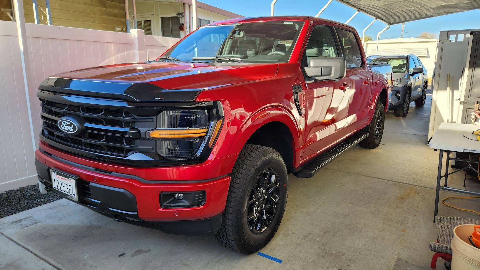 F150 bug deflector | F150gen14 -- 2021+ Ford F-150, Tremor, Raptor ...