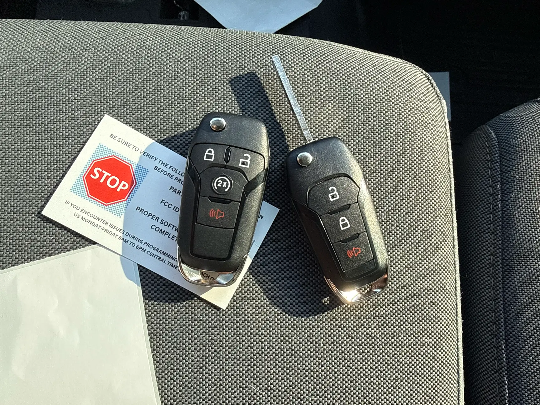 3 button to 4 button switchblade key fob upgrade | F150gen14 -- 2021 ...