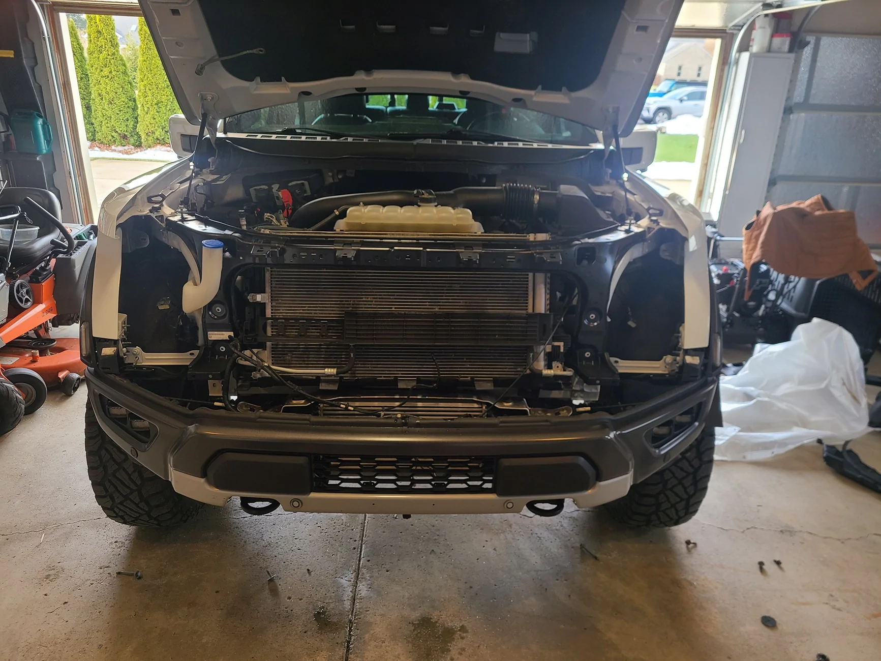 Raptor R Engine Swaps Raptor '22 to '24+ front end swap | F150gen14 -- 2021+ Ford F-150 ...