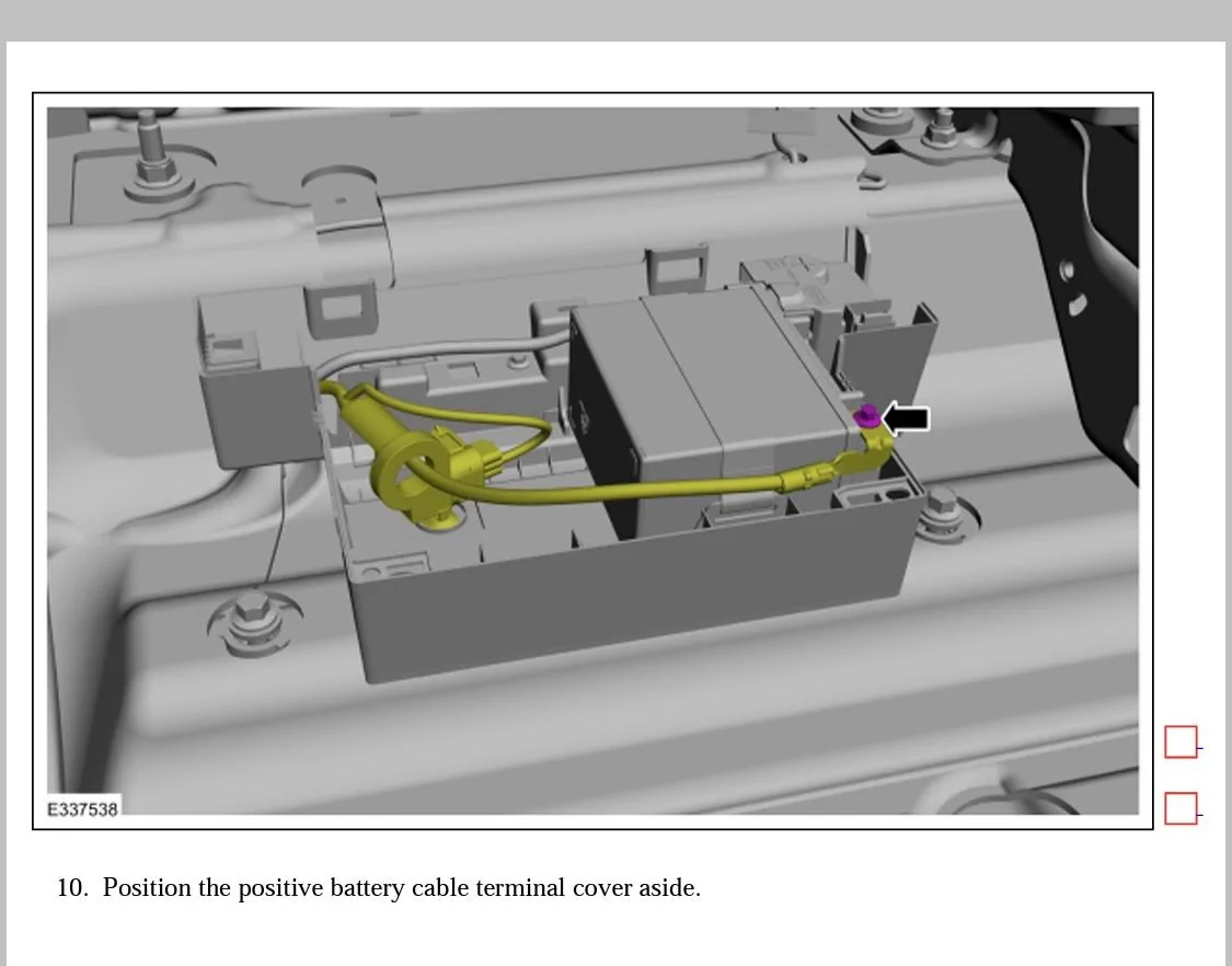 truck under seat battery access diagram