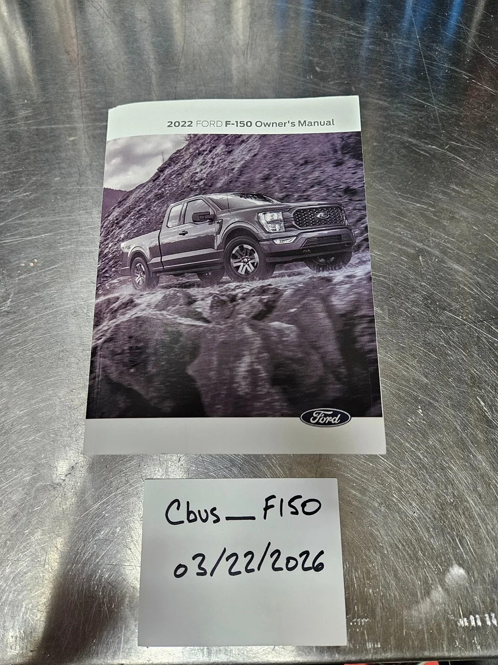 2022 F150 Owners Manual