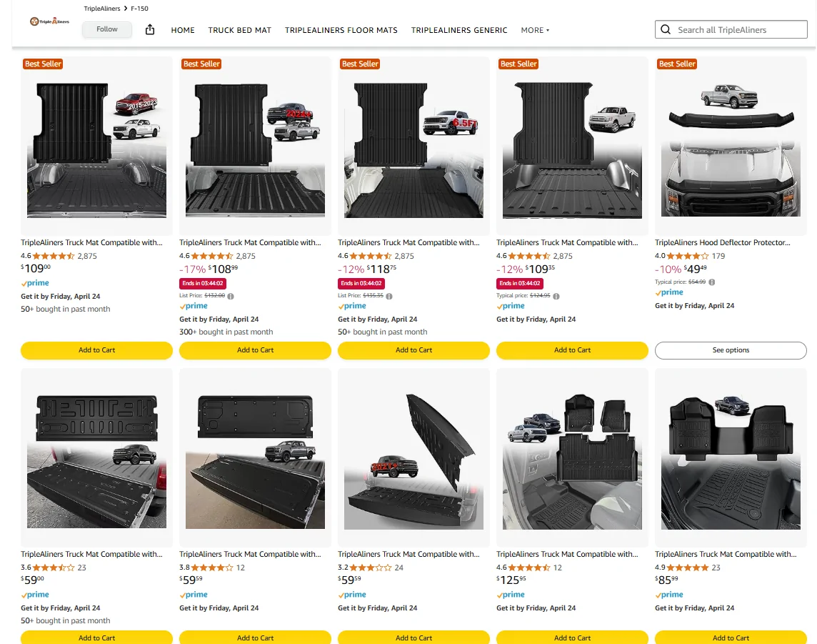 Ford F-150 🚛 Win Your F-150 Mats! TripleAliners Giveaway 1776654964402-5o