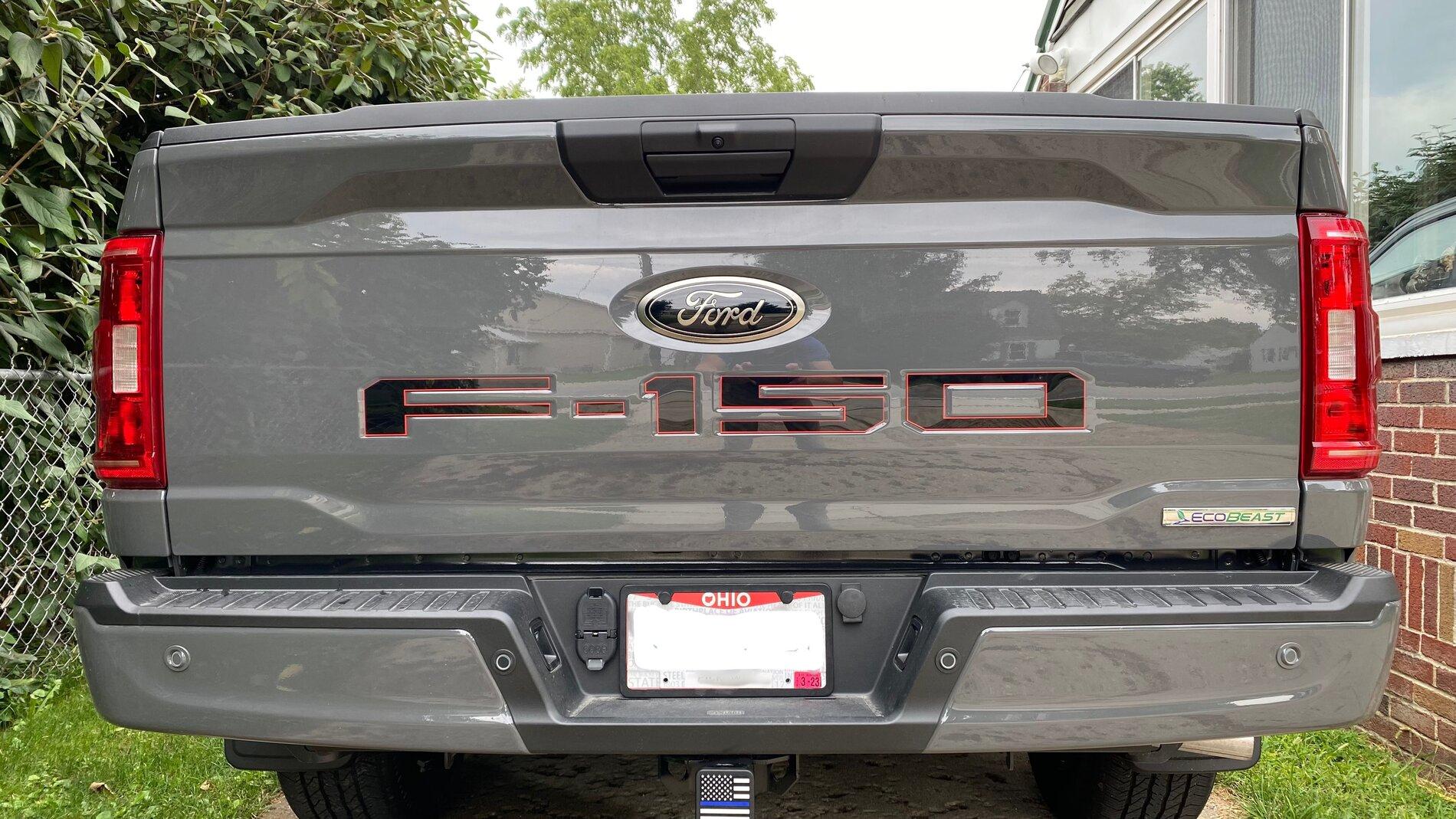 3D tailgate lettering | Page 2 | F150gen14 -- 2021+ Ford F-150, Tremor ...