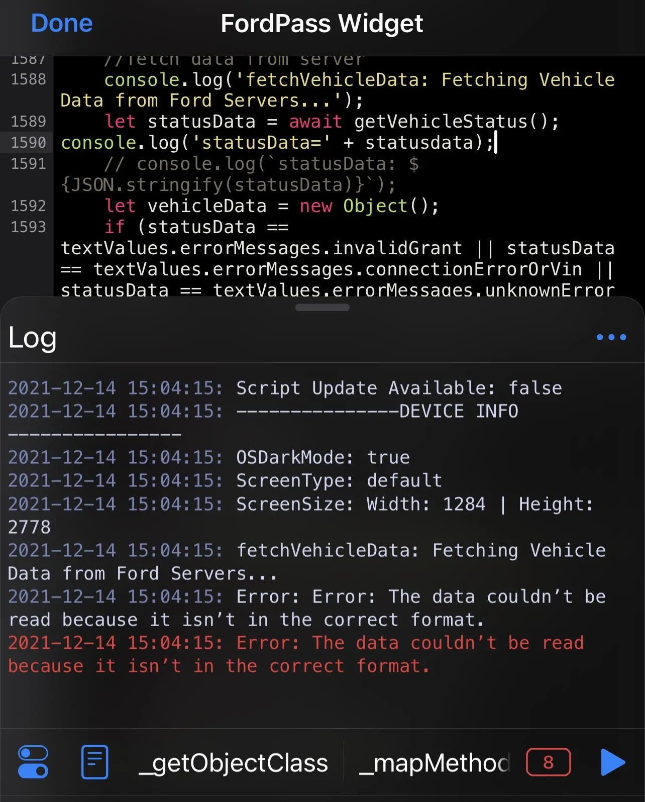 FordPass - Scriptable Widget (iOS, iPad, MacOS) | Page 7 | F150gen14 ...