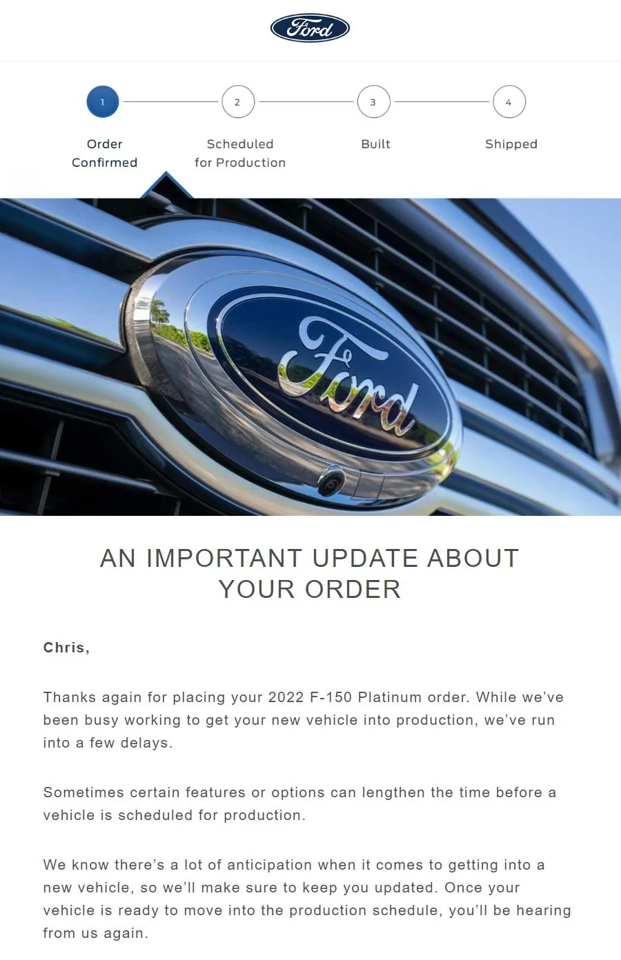 Hope or continued despair regarding Ford email? | F150gen14 -- 2021 ...