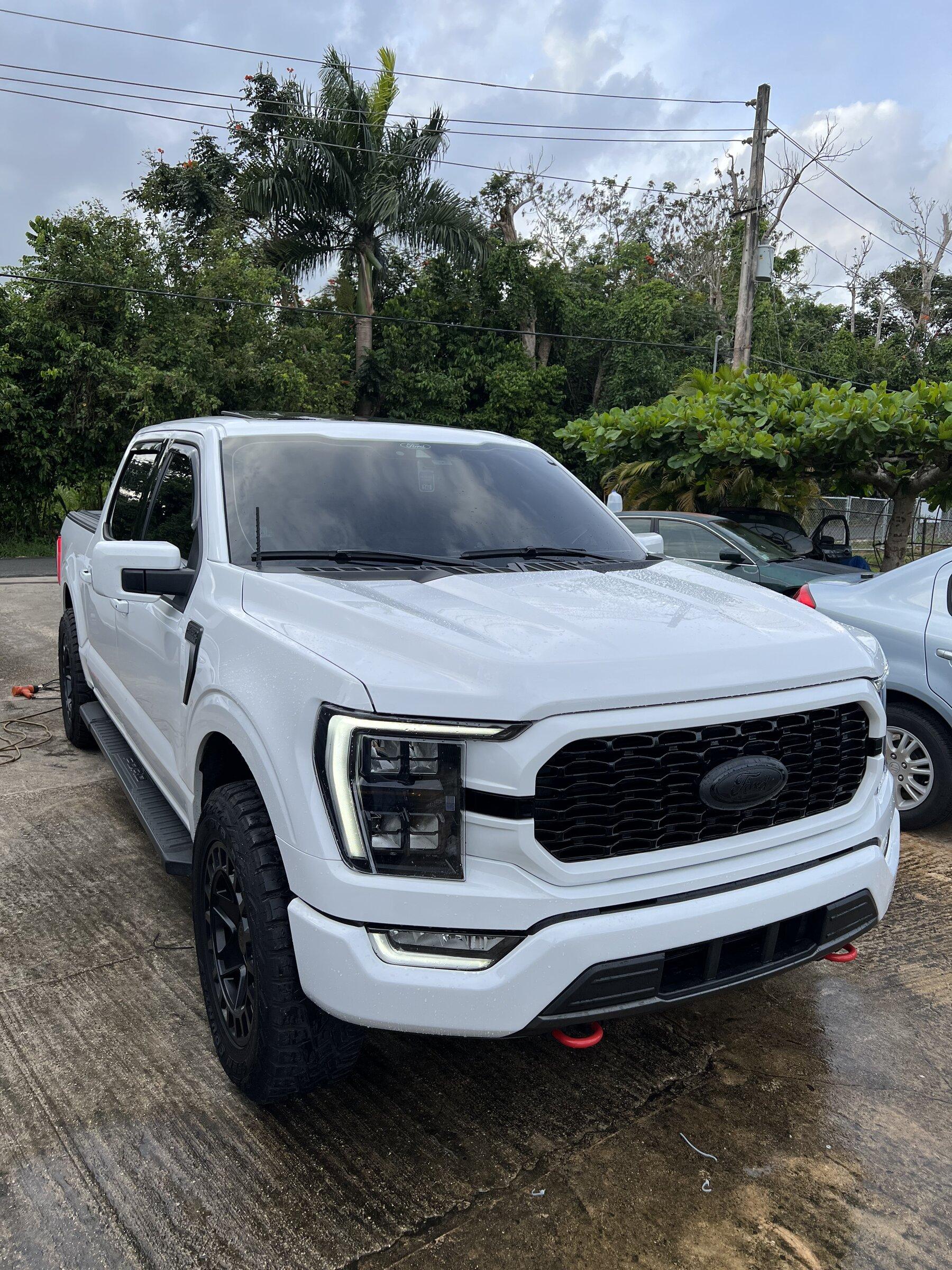 Stx Raptor STX Grille on an XLT | F150gen14 -- 2021+ Ford F-150, Tremor, Raptor ...