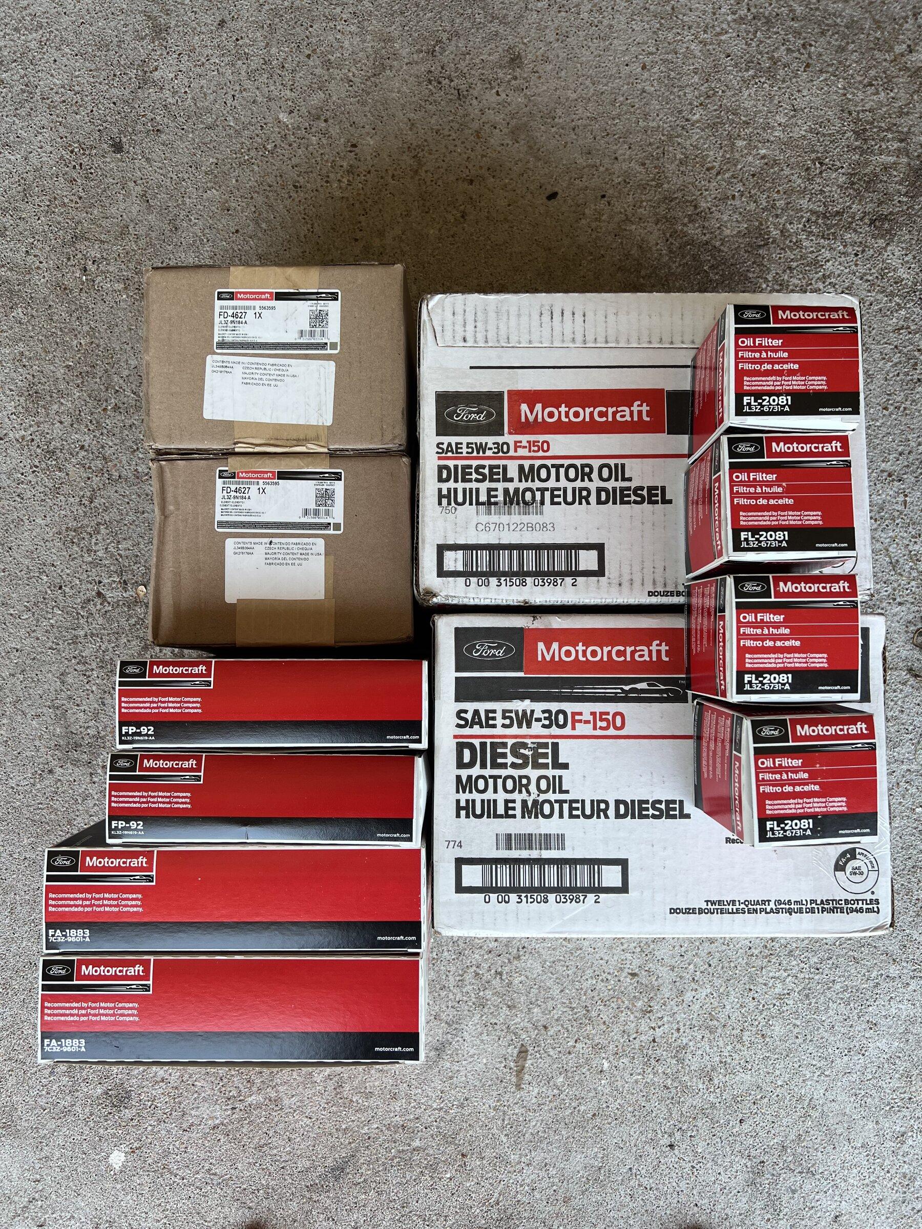 Dealer Service Parts Backorder | F150gen14 -- 2021+ Ford F-150, Tremor ...