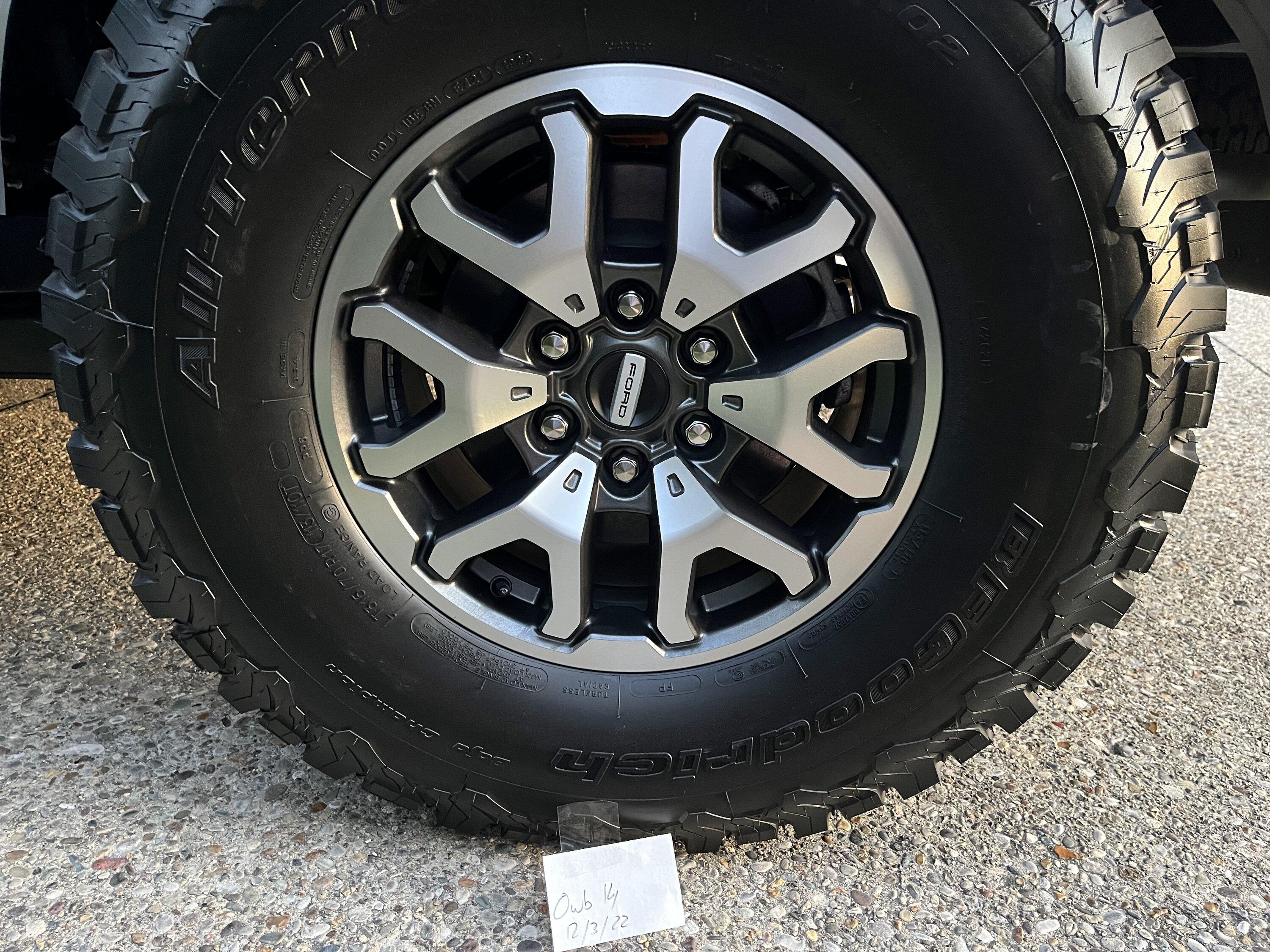 Kentucky - 2022 Ford Raptor Wheels $1100.00 40245 | F150gen14 -- 2021 ...