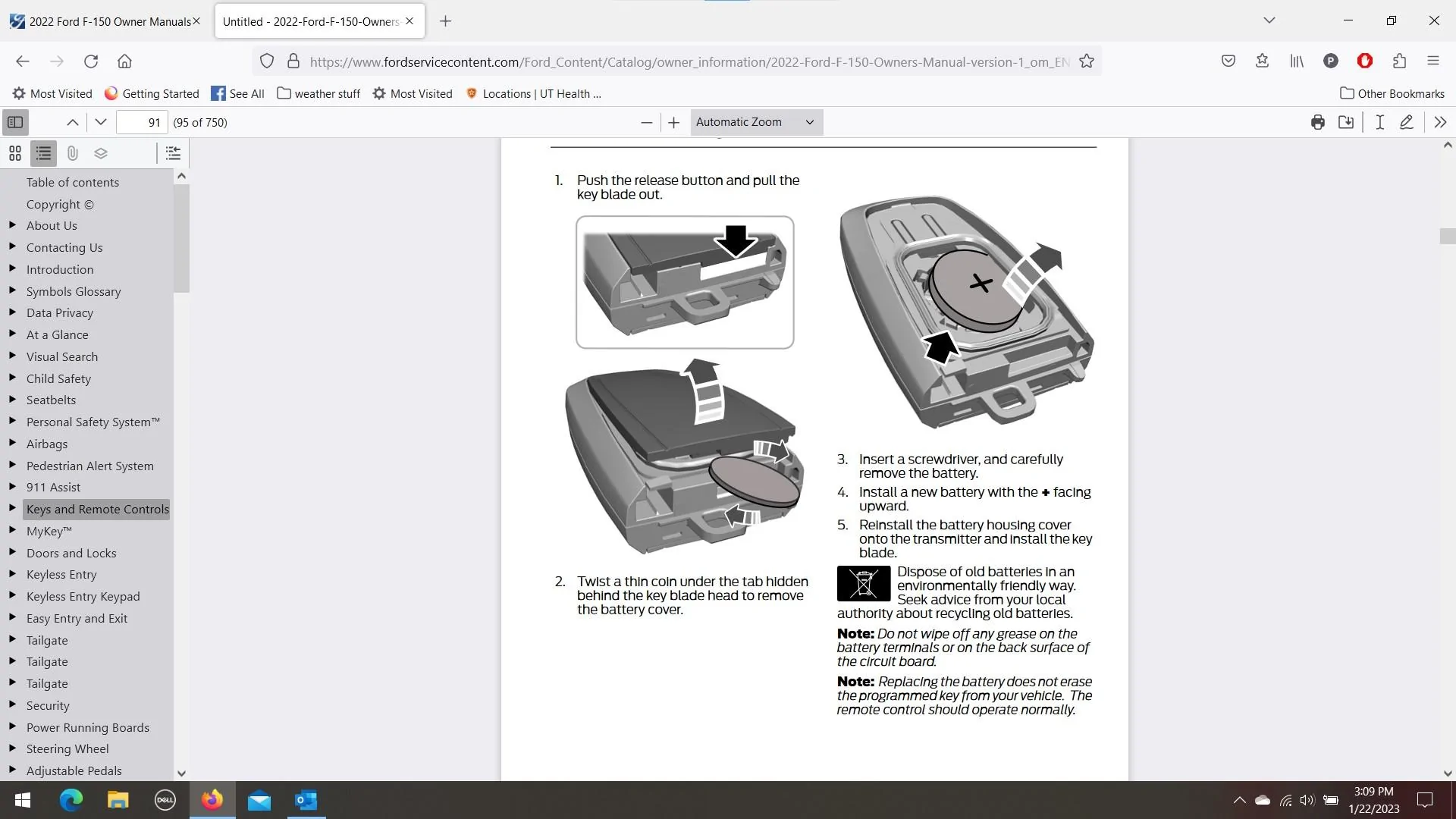 Ford Key Fob Not Working After Battery Change: Quick Fixes Revealed