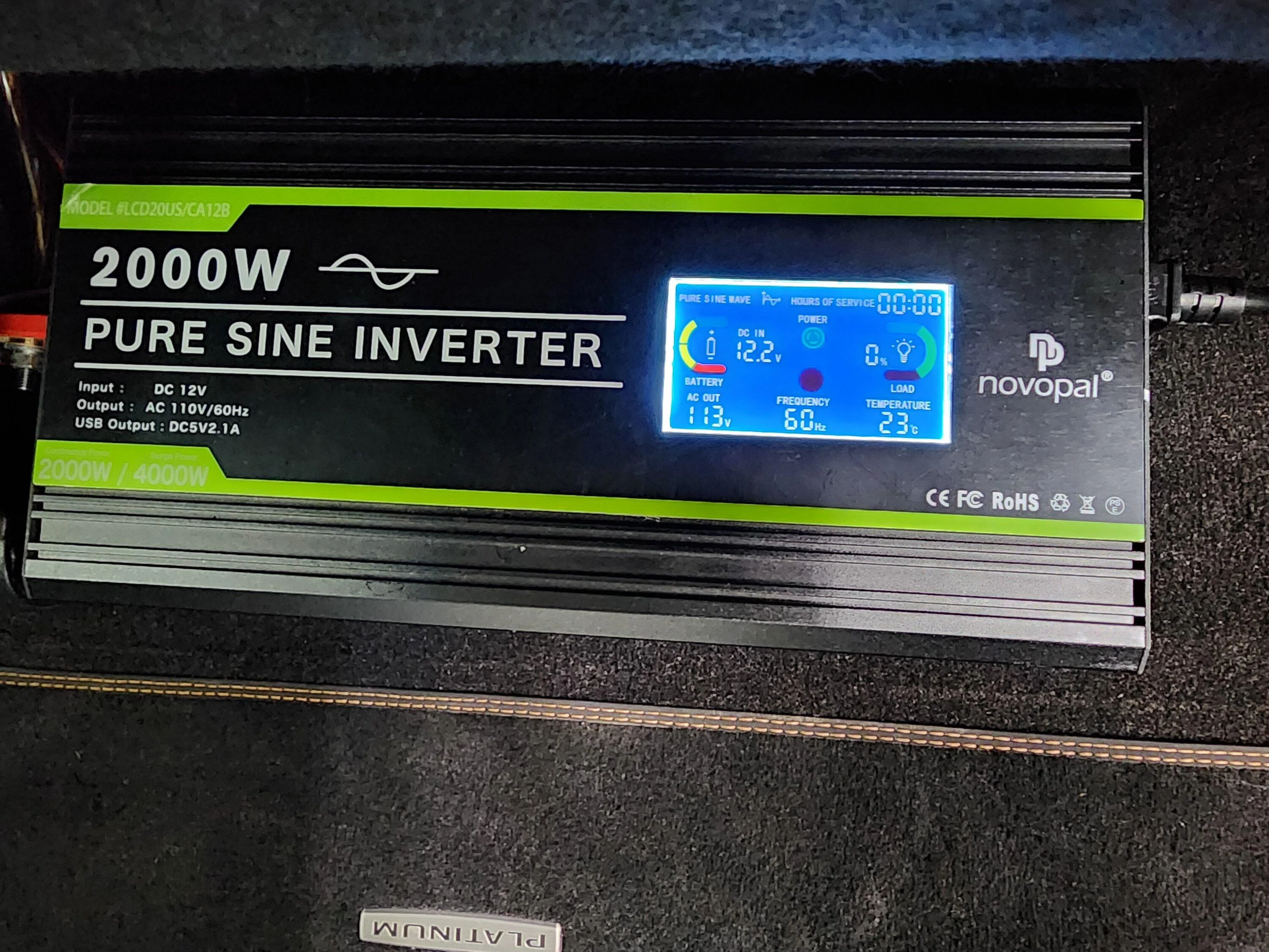 installed a real 2k power inverter | F150gen14 -- 2021+ Ford F-150 ...