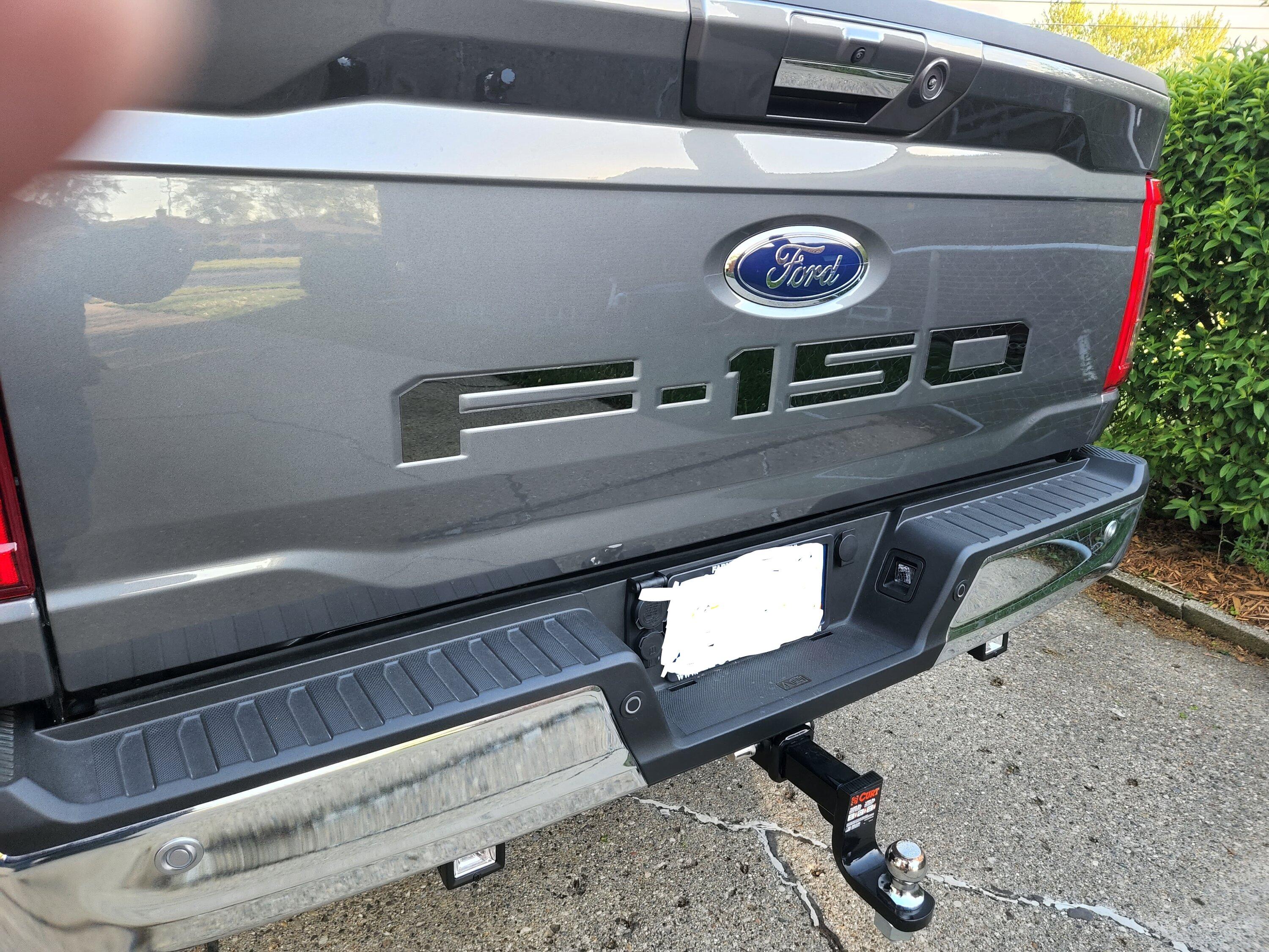 Metal Tailgate Lettering | F150gen14 -- 2021+ Ford F-150, Tremor ...