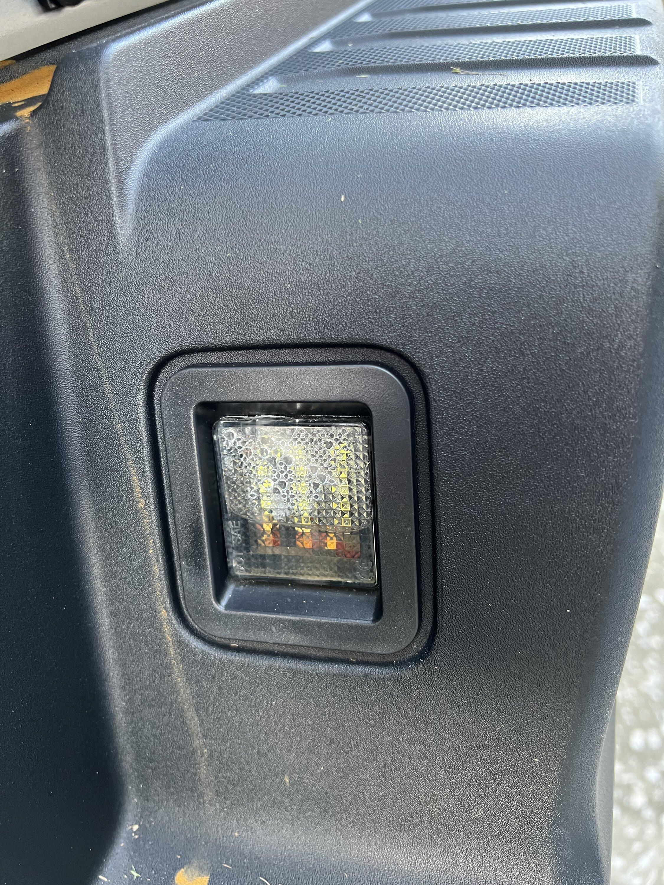 AUXITO White LED License Plate Lights For 2015-2021 Ford F-150 – Smoked/Tinted, 2-Pack, CANbus Ready