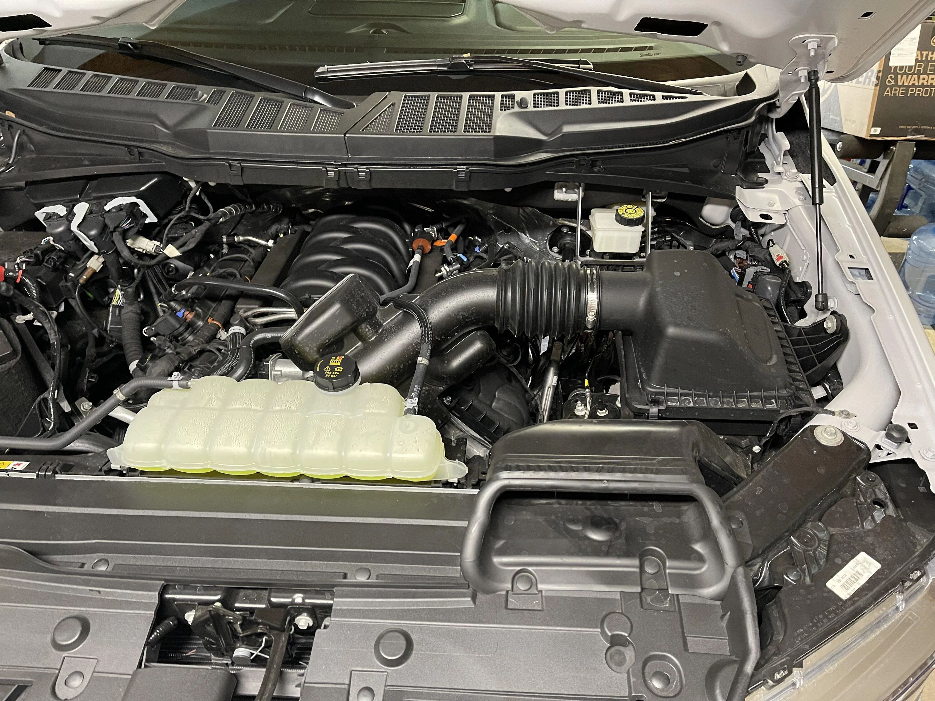Roush intake installed on 2023 PowerBoost Platinum | Page 3 | F150gen14 ...