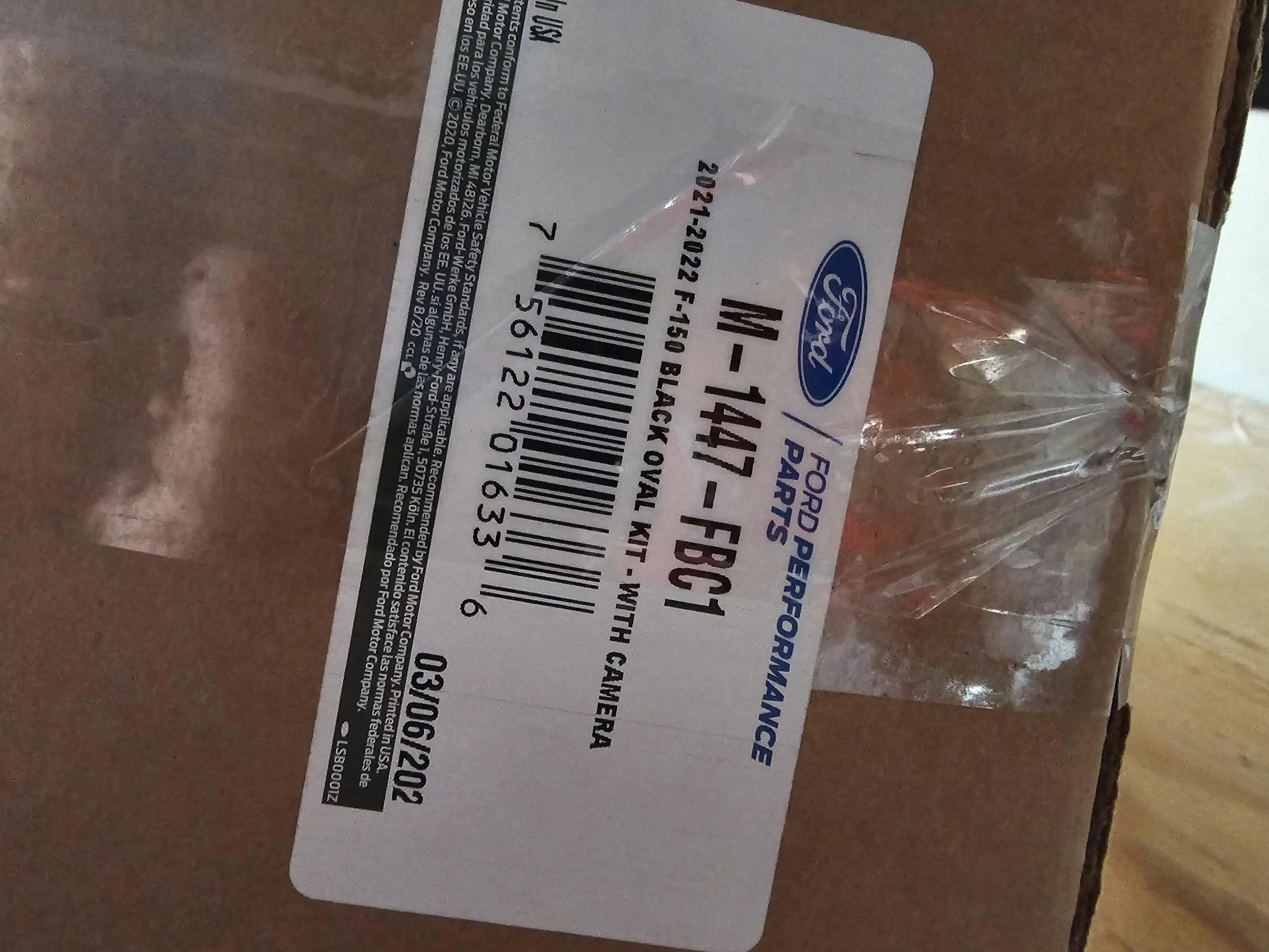 Added blackout Ford emblem / front camera washer / jet sprayer to my 23 ...