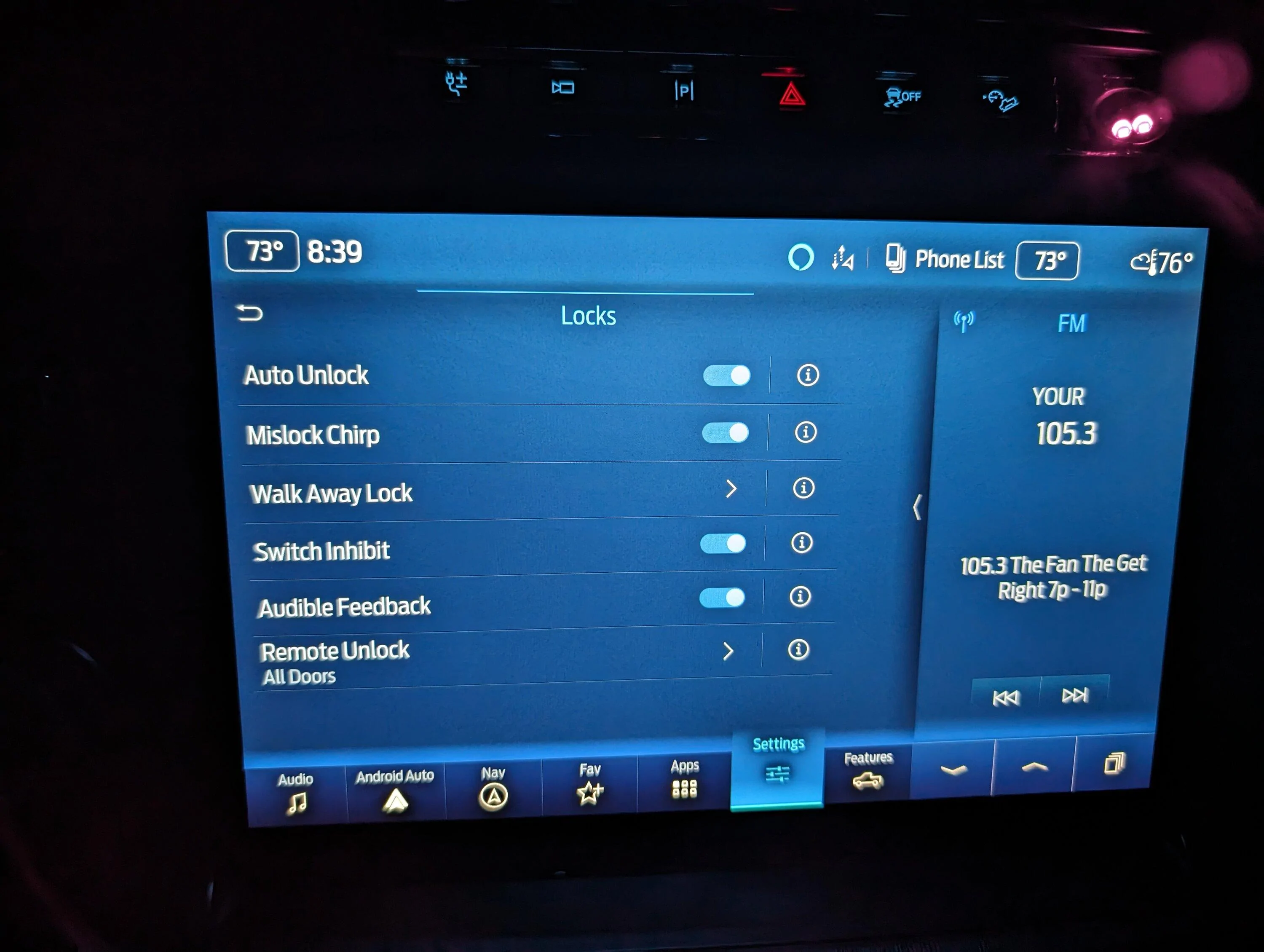 Ford Raptor Computer Lock Screen Am I reading this right? Auto locking doors when you walk away? | Page ...